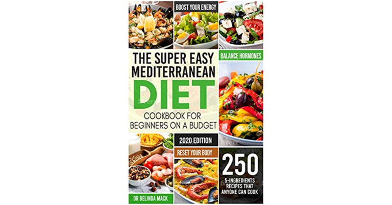 The Super Easy Mediterranean Diet Cookbook For Beginners On A Budget  - Mediterranean Diet Plan On A Budget