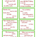 Treasure Hunt Clue Cards Page 1 Elfoutfitters elfoutfitters