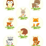 Woodland Animals Printables Room Wallpapers