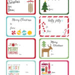 World Label Exclusive Christmas Gift Tag Printable Angie Sandy Art